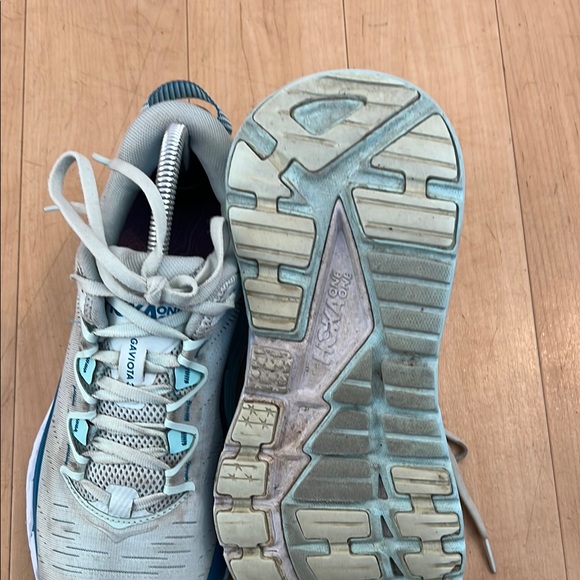 Hoka Teal Gaviota 3 Sneakers size 9 - Picture 13 of 14